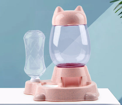 Pet Automatic Feeder Cat Feeding And Drinking Water